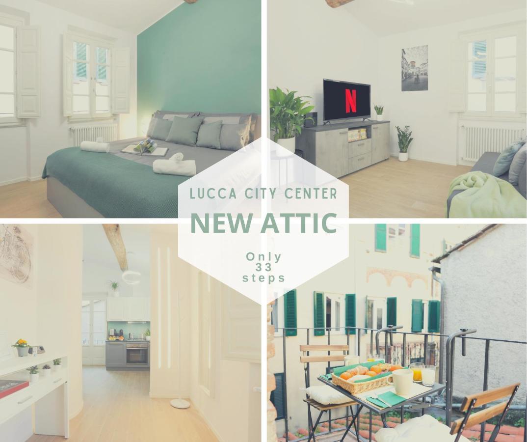 *New Attic*-Lucca Citycenter-Balcony-Netflix Exteriér fotografie